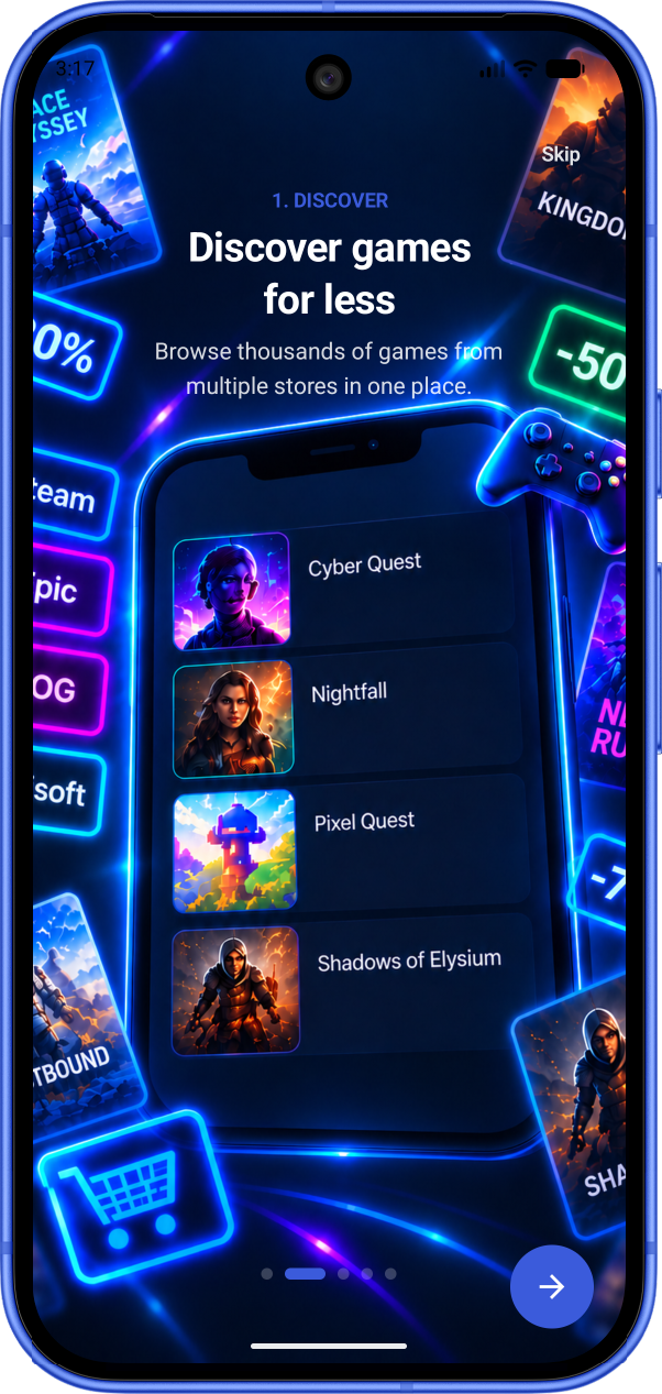 Discover games in GGPing